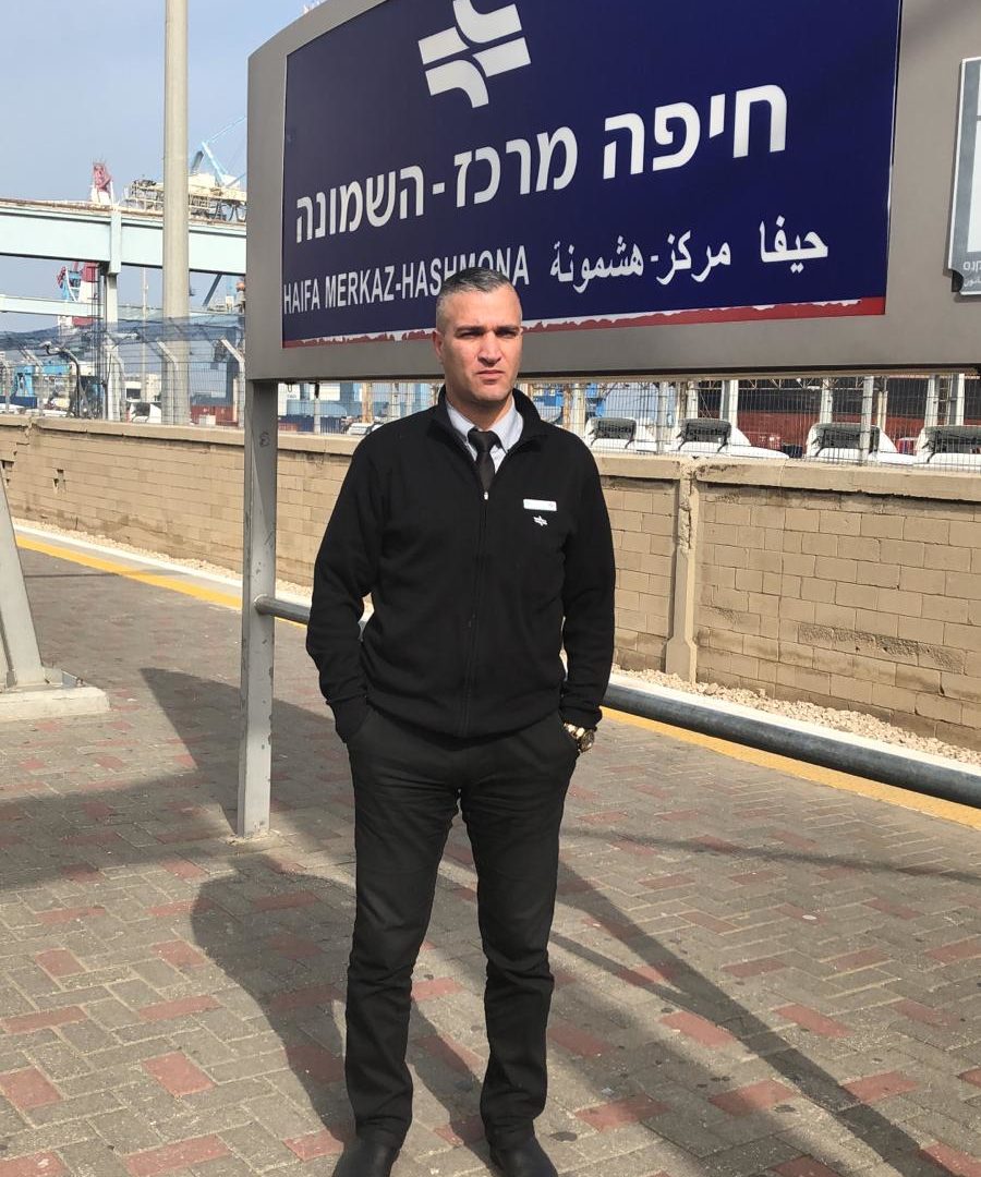 מנהל המשמרת: מאיר תורג'מן קרדיט צילום: דוברות רכבת ישראל