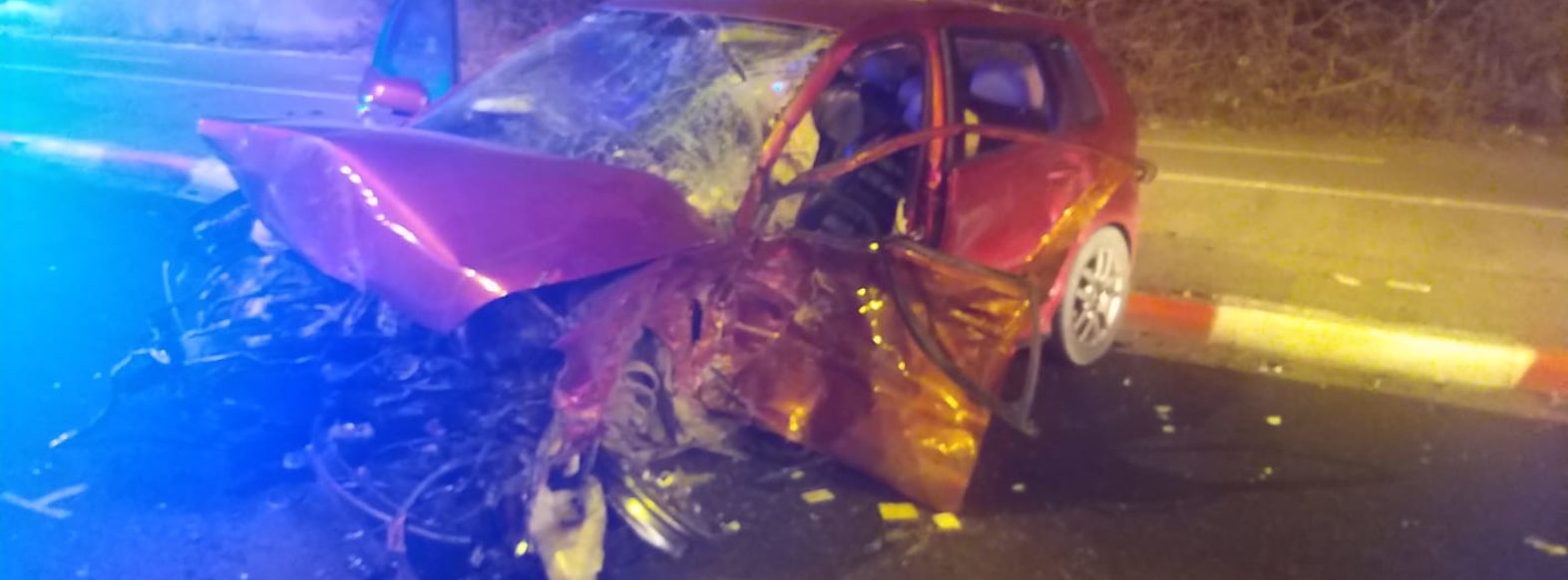 תאונת דרכים בקריית ביאליק, ארבעה פצועים פונו לבית החולים