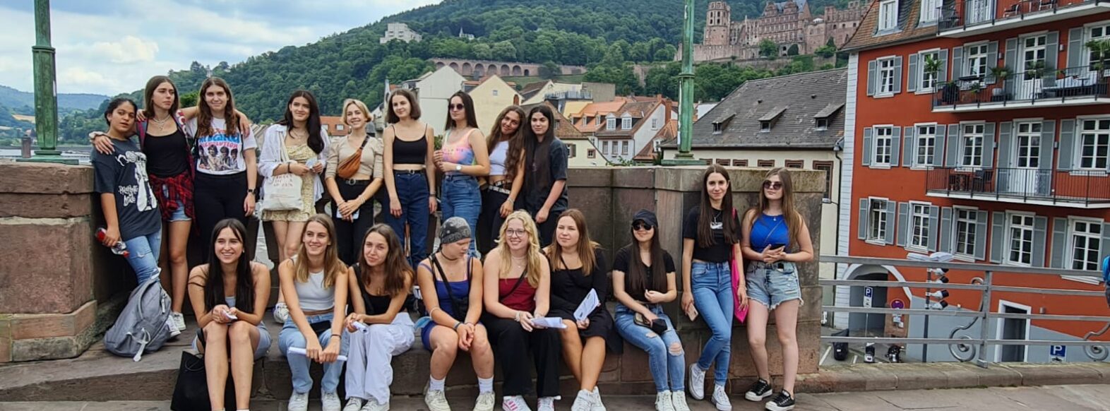 משלחת בנות נוער מקריית ביאליק יצאה לביקור גומלין בהיידלברג, גרמניה